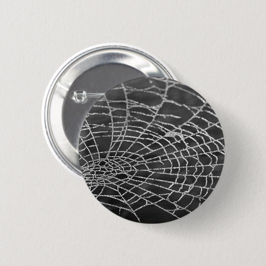 Spider Web Ronde Button 5,7 Cm (Voorkant /achterkant)