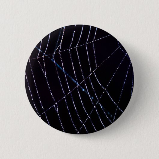 Spider Web Ronde Button 5,7 Cm (Voorkant)