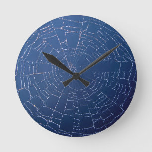Spider Web Ronde Klok