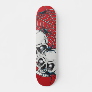 Spider Web Skull Persoonlijk Skateboard
