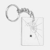 spider web sleutelhanger (Voorkant Links)