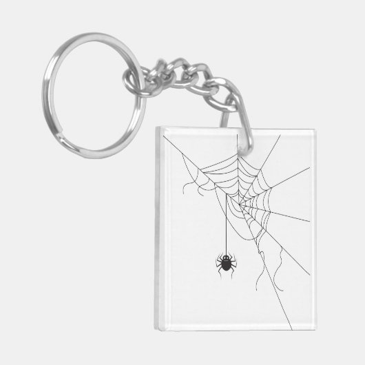 spider web sleutelhanger (Voorkant Links)