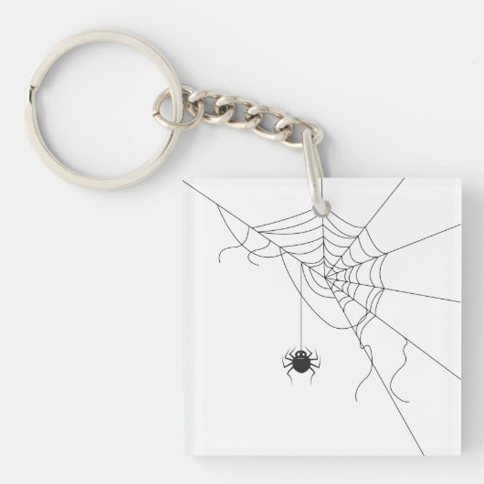 spider web sleutelhanger (Voorkant)