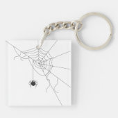 spider web sleutelhanger (Achterkant)