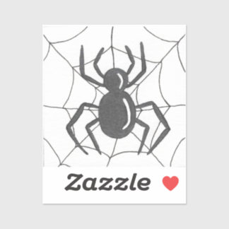 Spider Web Sticker