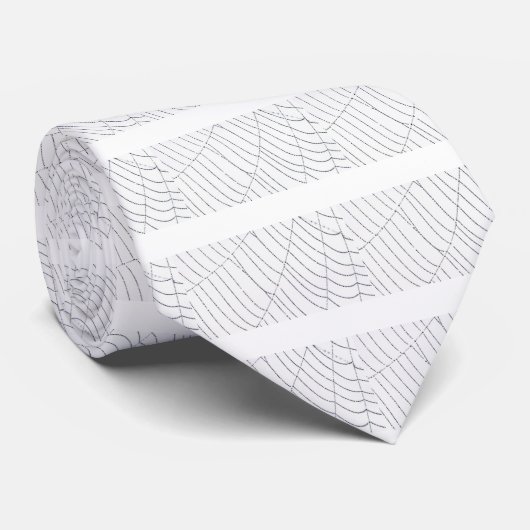 Spider Web Stropdas (Opgerold)