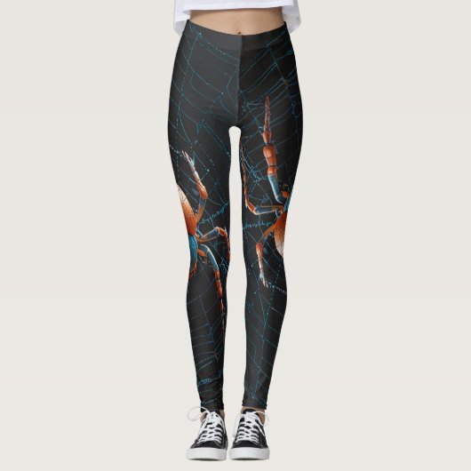 Spider Web Style-Leggings Leggings (Voorkant)