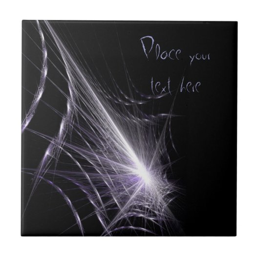 Spider Web Tegeltje (Voorkant)