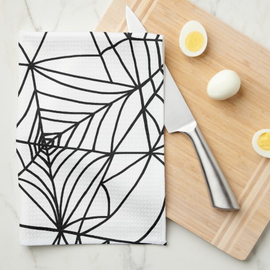 Spider Web Theedoek (Quarter Fold)