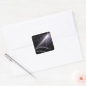 Spider Web Vierkante Sticker (Envelop)