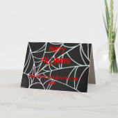 SPIDER WEB< WITCH EN BBT-kaart Kaart (Voorkant)