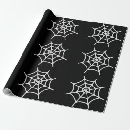 Spider Web Wrapping Paper Cadeaupapier