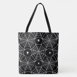 Spider Webs en spinnen Tote Bag