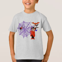 Spider Webs grappige Kinderen Halloween Dracula
