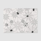 Spider Webs Halloween Pattern Tissuepapier (Voorkant)