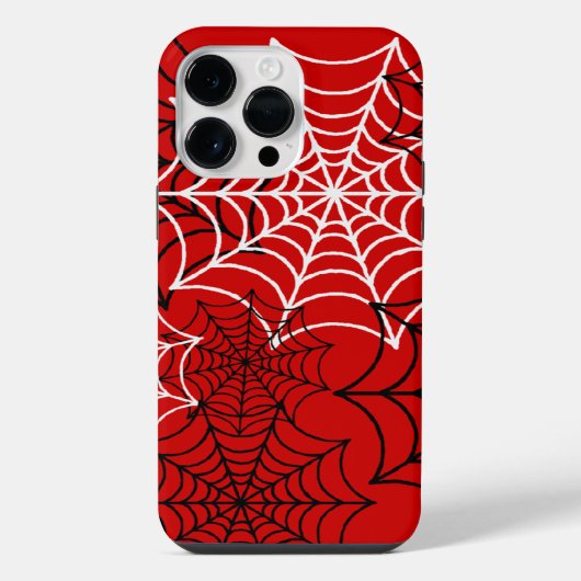Spider Webs iPhone Hoesje (Achterkant)