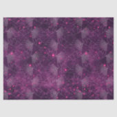 Spider Webs op Paarse ontkoppeling Tissuepapier (Voorkant)