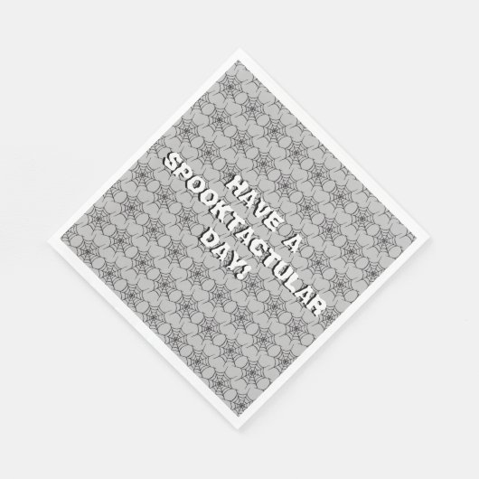 Spider Webs Pattern Papers Napkins Servet (Hoek)