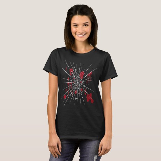 Spider Webs Spiderwebs spiderwebben costuum T-shirt (Voorkant volledig)