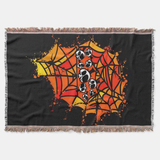Spider Webs | Spiers Sull Deken (Voorkant)