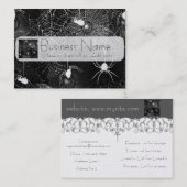 Spider Webs Visitekaartje (Voorkant / Achterkant)