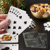 Spider-webspelkaarten. Poker Black Jack Animal Pokerkaarten (Insitu)