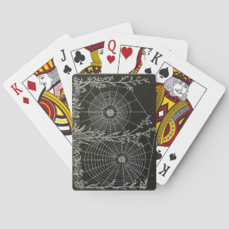 Spider-webspelkaarten. Poker Black Jack Animal Pokerkaarten
