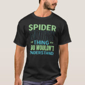Spider Whisperer Arachnid Tarantula 3 T-shirt (Voorkant)