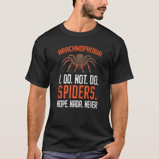 Spider Whisperer Arachnid Tarantula T-shirt (Voorkant)