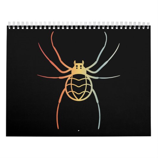 Spider Whisperer Funny Tarantula Vintage Halloween Kalender (Hoes)