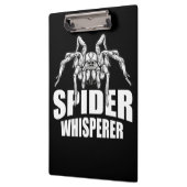 Spider Whisperer Halloween Tarantula Spider Gift Klembord (Links)
