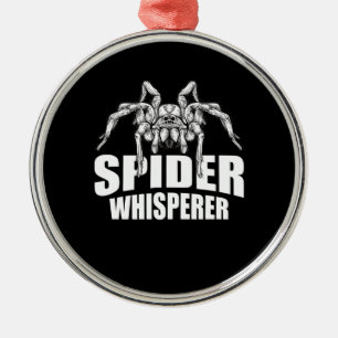 Spider Whisperer Halloween Tarantula Spider Gift Metalen Ornament