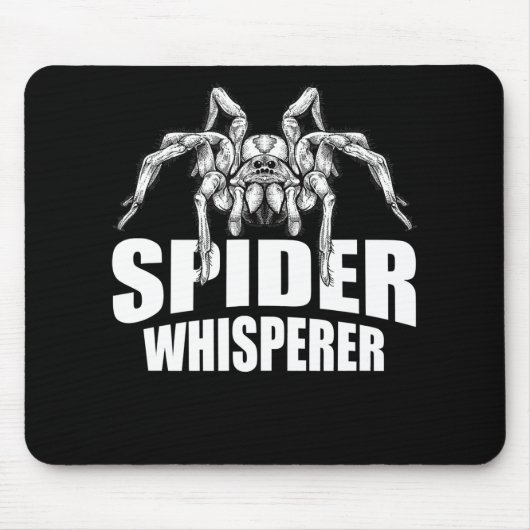 Spider Whisperer Halloween Tarantula Spider Gift Muismat (Voorkant)