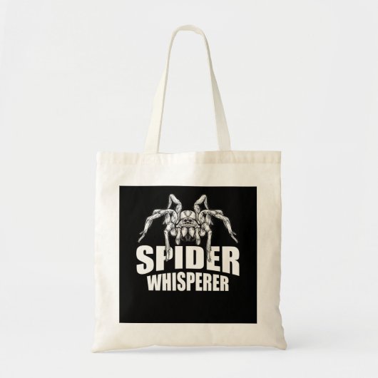 Spider Whisperer Halloween Tarantula Spider Gift Tote Bag (Voorkant)