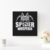 Spider Whisperer Halloween Tarantula Spider Gift Vierkante Klok (Huis)