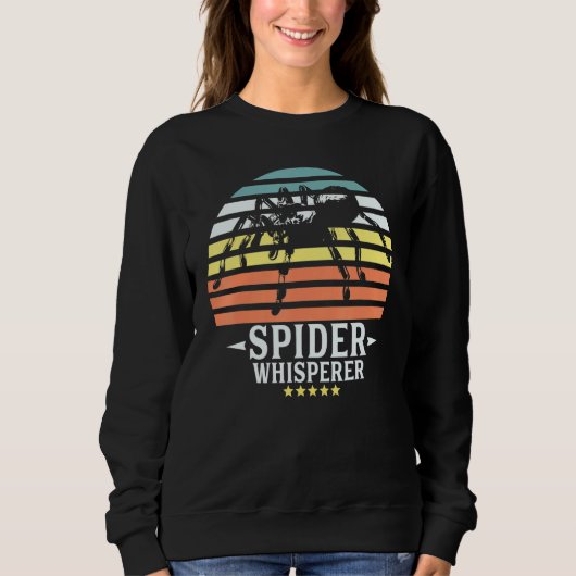 Spider Whisperer Tarantula  stijl Halloween Trui (Voorkant)