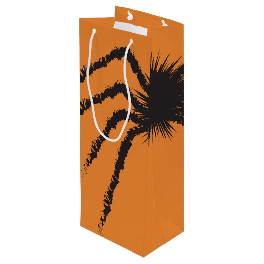Spider Wijn Cadeautas (Achterkant Gekanteld)