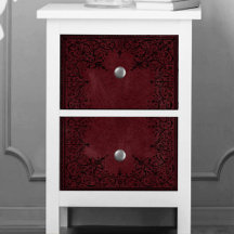 Spider Witch | Donkere rode Fantasy Spiderweb Flou