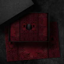 Spider Witch | Donkere rode Fantasy Spiderweb Flou