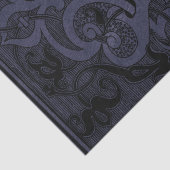 Spider Witch | Dusty Paars Spiderweb Floure Tissuepapier (Detail)