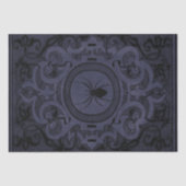 Spider Witch | Dusty Paars Spiderweb Floure Tissuepapier (Voorkant)
