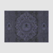 Spider Witch | Dusty Paars Spiderweb Floure Tissuepapier (Voorkant)