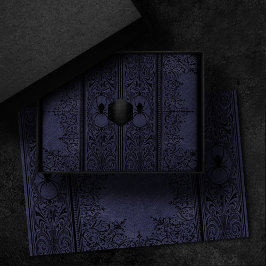 Spider Witch | Dusty Paars Spiderweb Floure Tissuepapier