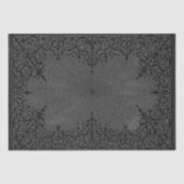 Spider Witch | Grijze Fantasy Spiderweb Floure Tissuepapier (Voorkant)