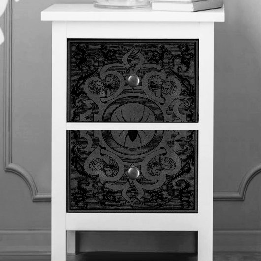 Spider Witch | Grijze Fantasy Spiderweb Floure Tissuepapier