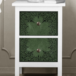 Spider Witch | Sage Green Spiderweb Floure Tissuepapier