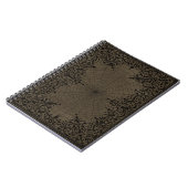 Spider Witch | Suede Fantasy Spiderweb Floure Notitieboek (Linkerzijde)