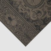 Spider Witch | Suede Fantasy Spiderweb Floure Tissuepapier (Detail)