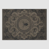 Spider Witch | Suede Fantasy Spiderweb Floure Tissuepapier (Voorkant)