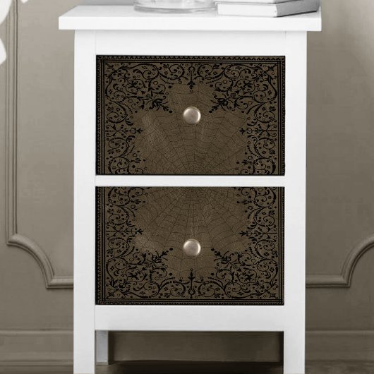 Spider Witch | Suede Fantasy Spiderweb Floure Tissuepapier